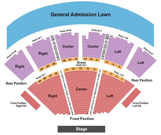 Hunter Pavilion At Ravinia Brandi Carlile Seating Chart